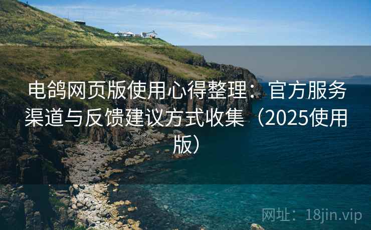 电鸽网页版使用心得整理：官方服务渠道与反馈建议方式收集（2025使用版）